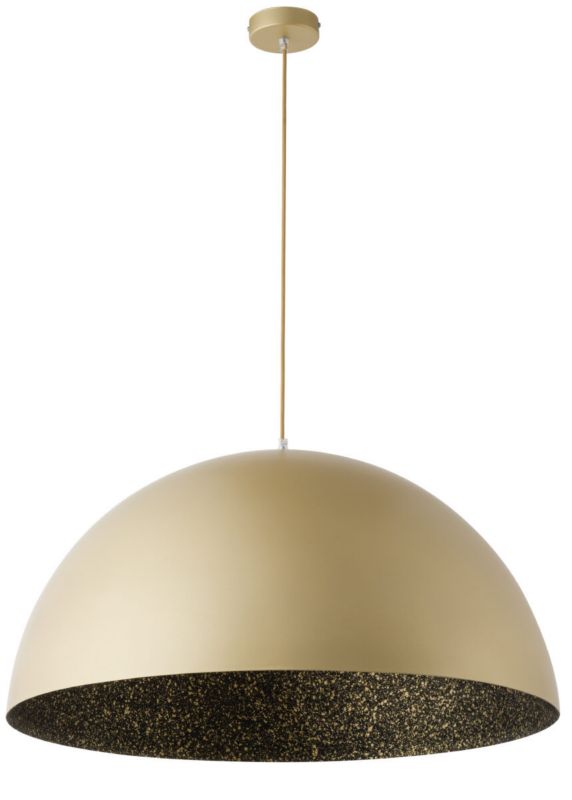 Lampa wisząca Sigma Lighting Sfera 6835 złoto-czarna dekoracyjna 1xE27 x 1 szt.