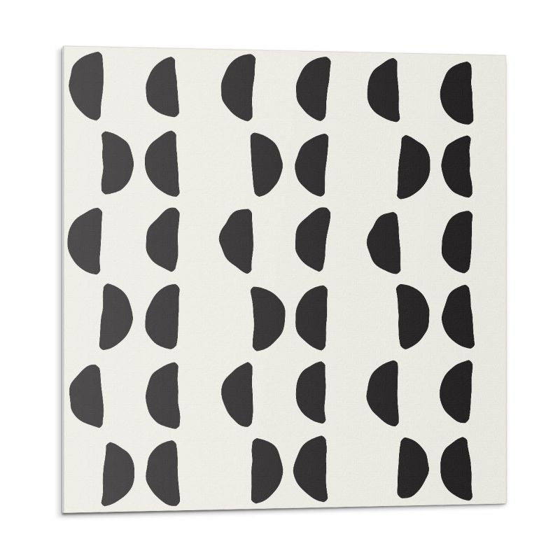 Kafelki samoprzylepne Wallfluent 30x30 cm Kreatywne półksiężyce w stylu abstrakcyjnym 9 szt.