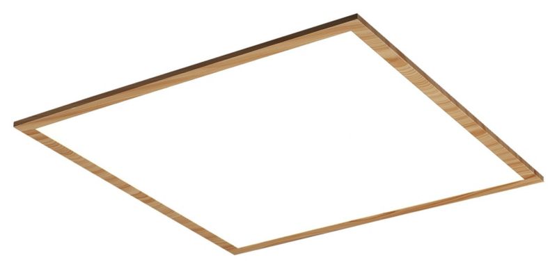 Plafon sufitowy lampa Rabalux Almond buk biały LED 40W 4000K 4200lm IP20 wym: 5 x 59,5 x 59,5 cm metal - 1 szt.