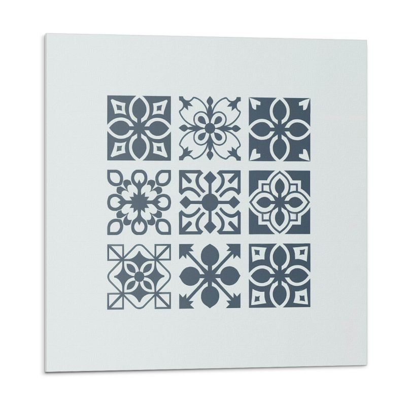 Kafelki samoprzylepne Wallfluent 20x20 cm Abstrakcyjne motywy w formie kwadratów 20 szt.