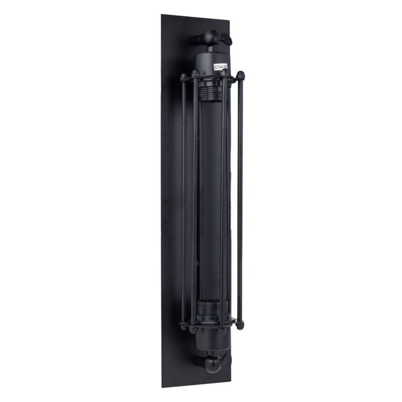 Kinkiet ścienny Abigali Retro czarny styl retro 1 x E27 x 40W IP20 wym: 47 x 12 x 10 cm - 1 szt.