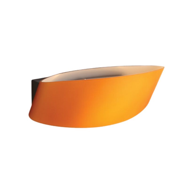 Kinkiet ścienny Maxlight Parete chromowany żółty styl nowoczesny 1 x R7s x IP20 wym: 12 x 25 x 15 cm - 1 szt.