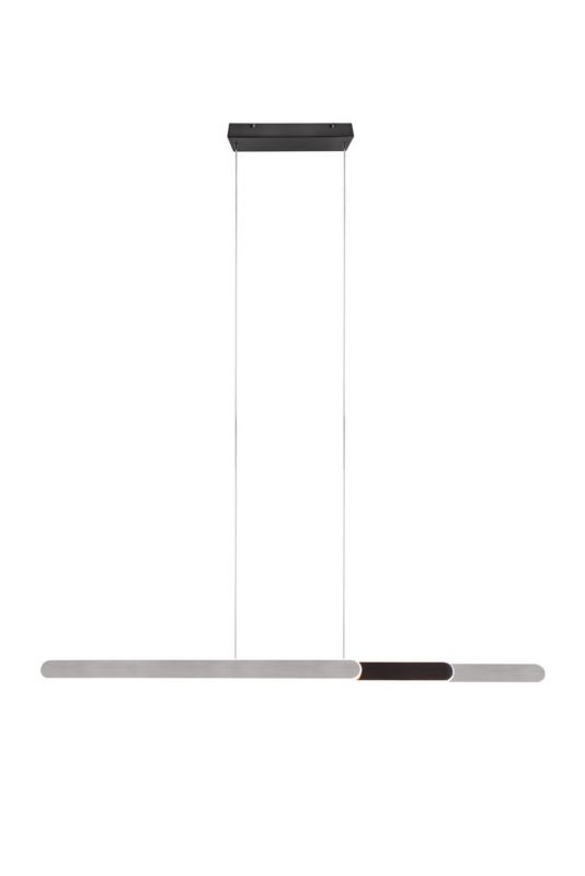 Lampa wisząca Trio Helios 7822 srebrno-odcienie srebra nowoczesna wbudowany LED 48W 1 szt.