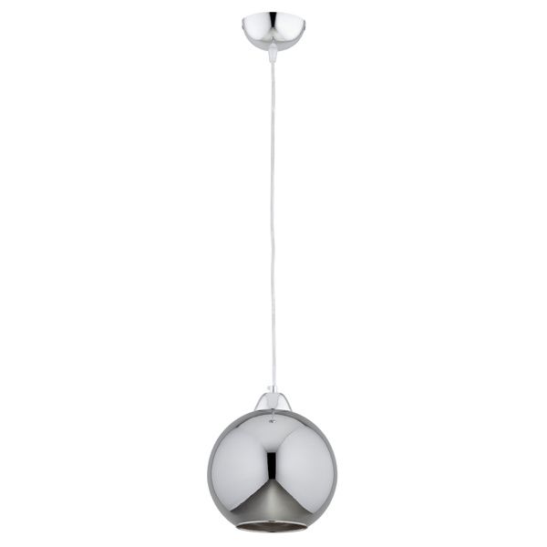 Lampa wisząca Alfa Daxia chromowana grafit dekoracyjna 1xE27 x 15W 1 szt.