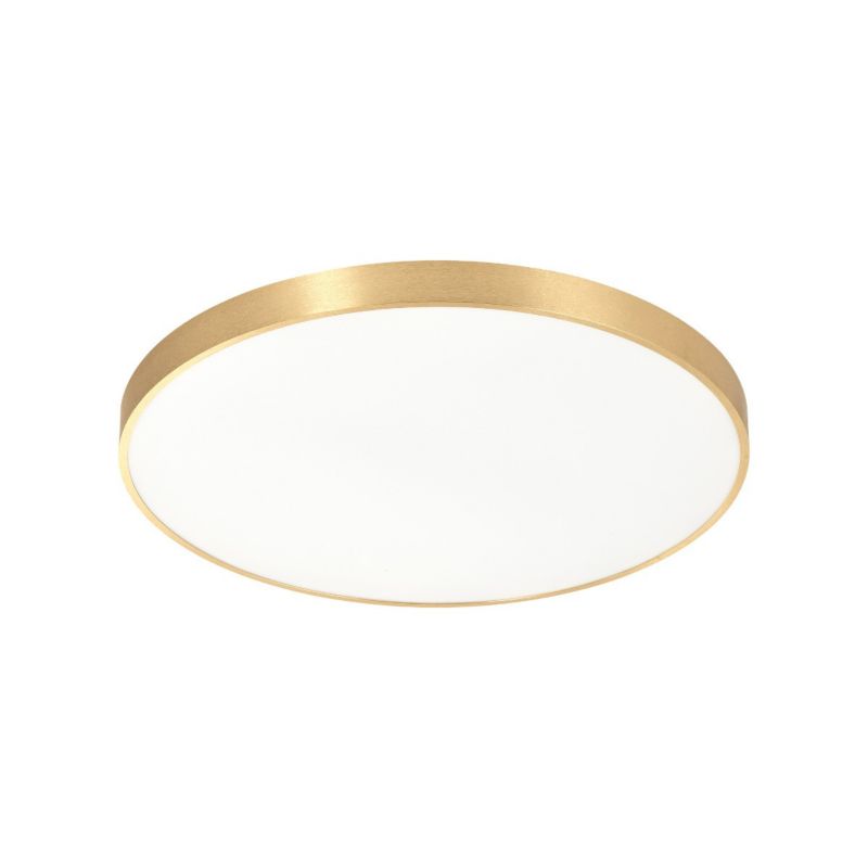 Plafon sufitowy nowoczesny Zuma Line Sierra złoto-biały LED 60W 4000K 4500lm IP20 wym: 6,6 x 60 x 60 cm metal - 1 szt.