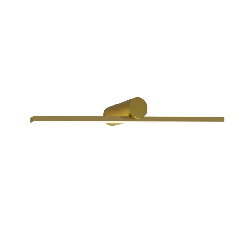 Kinkiet ścienny Zuma Line Fad złoty LED 5W 4000K 880lm IP20 wym: 7,2 x 60 x 9,5 cm - 1 szt.