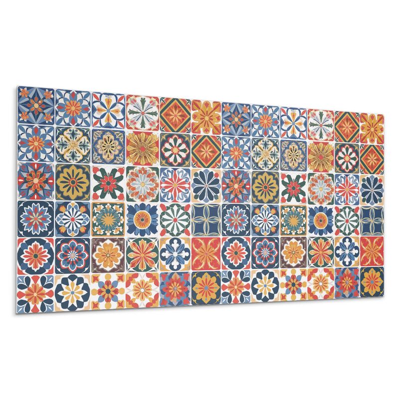 Panel samoprzylepny Wallfluent 100x50 cm Fascynujące wzory mozaiki 1 szt.