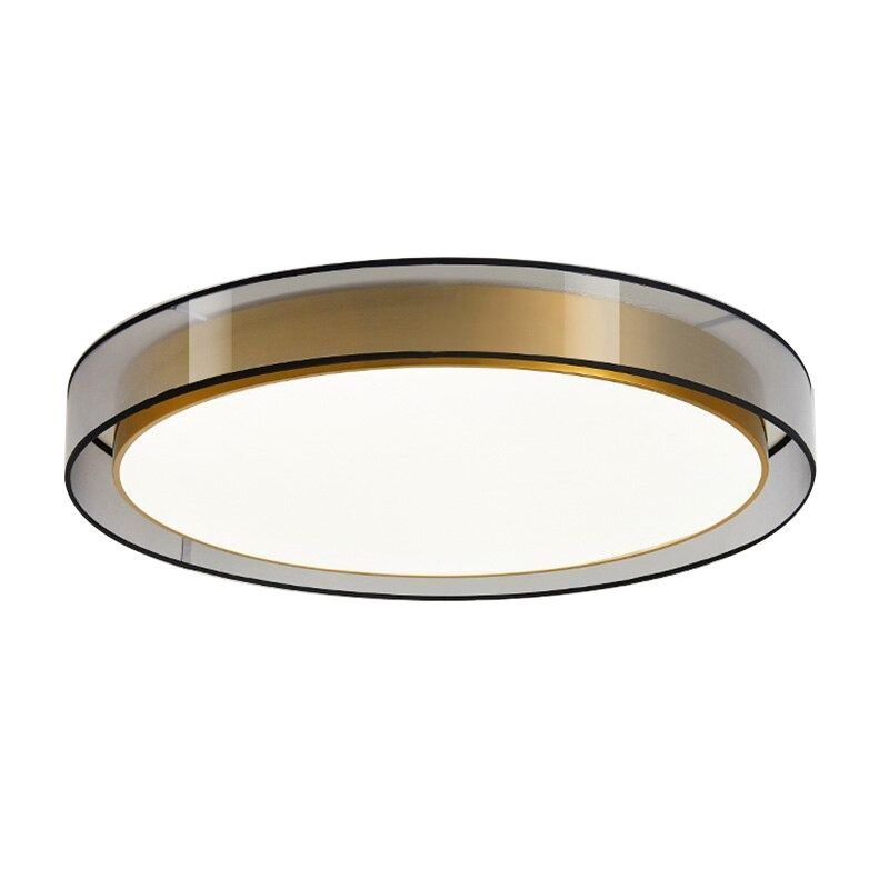 Plafon sufitowy lampa Abigali Golden Eye złoto-srebrny-biały LED 60W 4000K 4800lm IP20 wym: 6 x 60 x 60 cm metal - 1 szt.