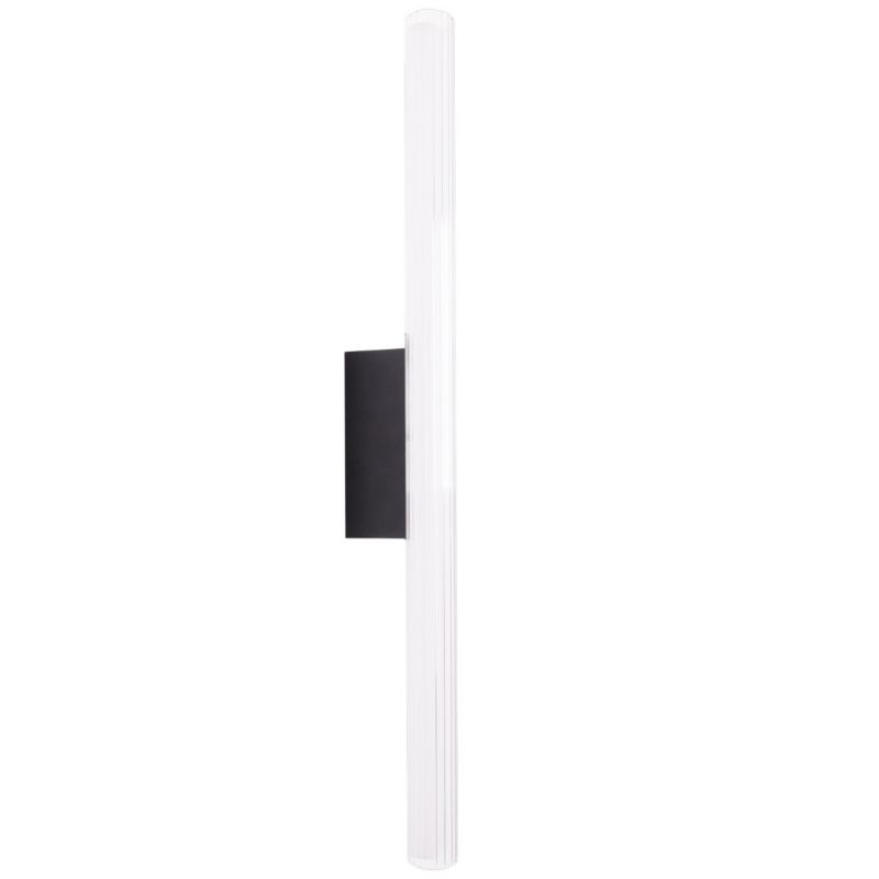 Kinkiet ścienny Maxlight Fayette czarny LED 18W 3000K 1170lm IP44 wym: 91 x 6 x 12 cm - 1 szt.