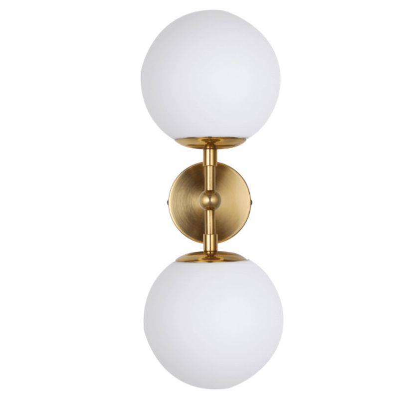 Kinkiet ścienny Light Prestige Dorado złoto-biały 2 x E14 x 40W IP20 wym: 42 x 15 x 20 cm - 1 szt.