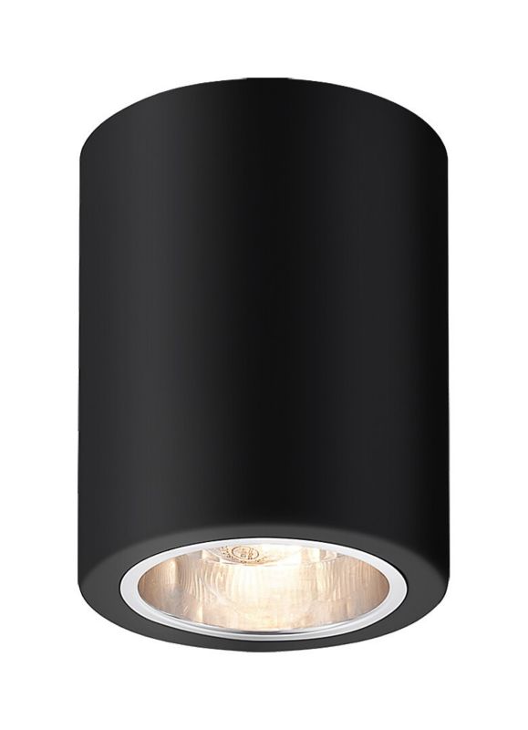Reflektor spot Rabalux Kobald czarny matowy 1 x E27 x 25W IP20 wym: 11 x 9 x 9 cm - 1 szt.