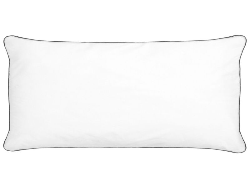 Poduszka Pelister Niska Mikrofibra 40 x 80 cm Biały 1 szt.