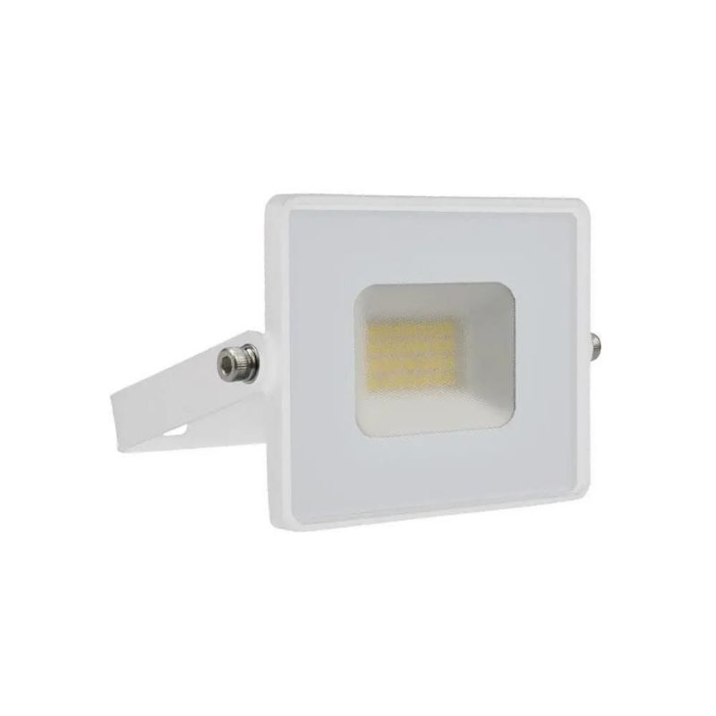 Naświetlacz LED V-TAC biały LED 20W 4000K 1620lm IP65 wym: 11,4 x 12,1 x 2,6 cm aluminium - 1 szt.