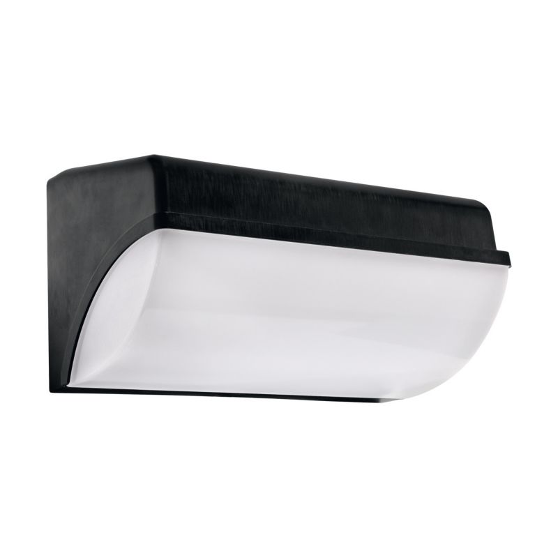 Kinkiet ścienny zewnętrzny Struhm Norton czarno-biały LED 10W 4100K 810lm IP65 wym: 13 x 26 x 13 cm tworzywo sztuczne - 1 szt.