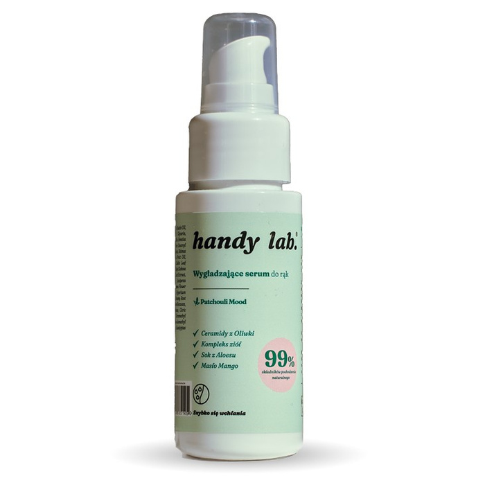 handy lab. Wygładzające serum do rąk Patchuli Mood, 50ml
