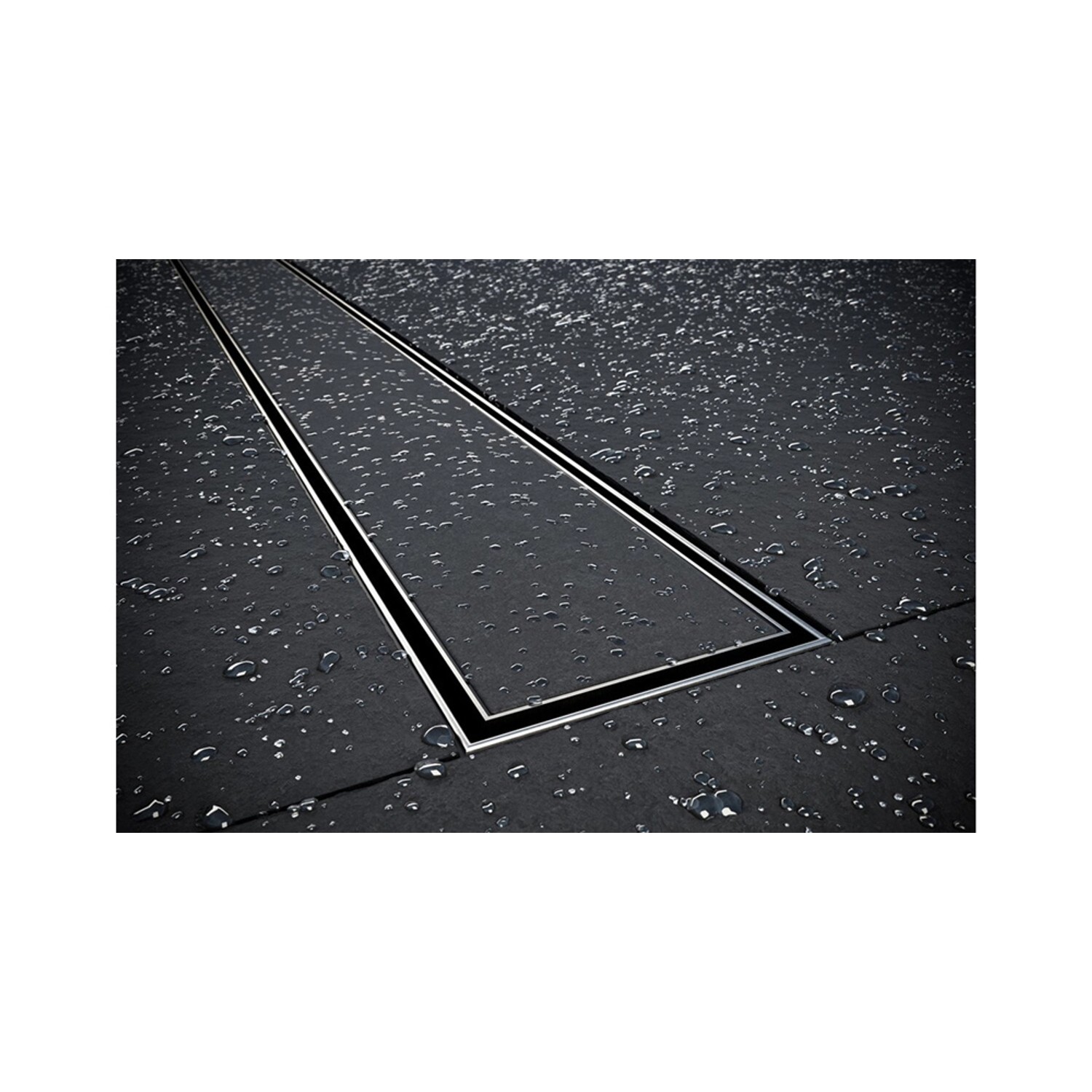 Odpływ z rusztem DUO TILE IN - SMOOTH 70 cm