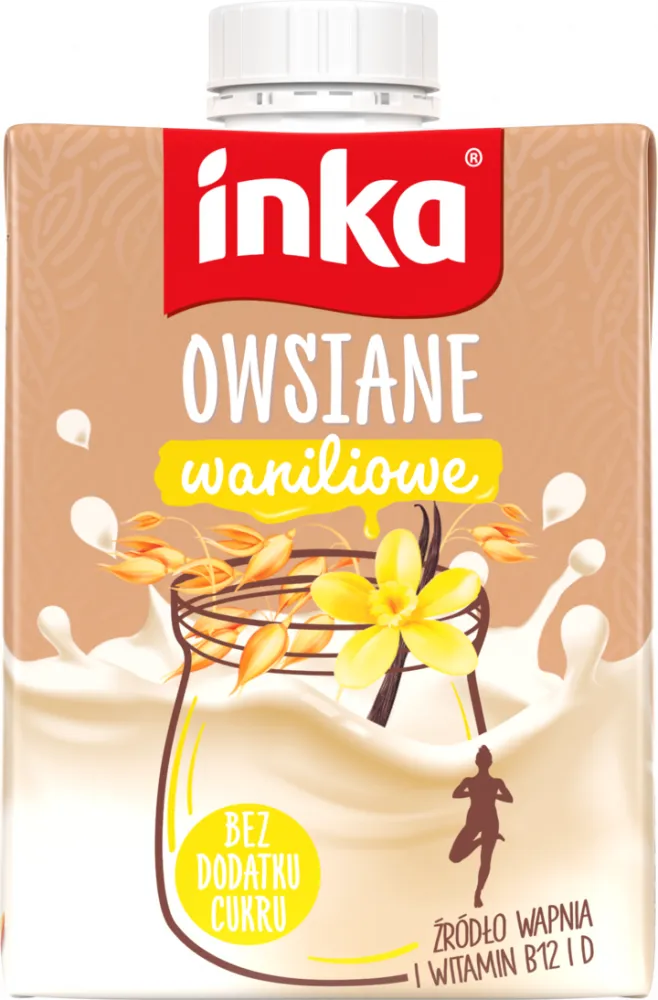 Napój owsiany Inka, z wanilią, 0.5l