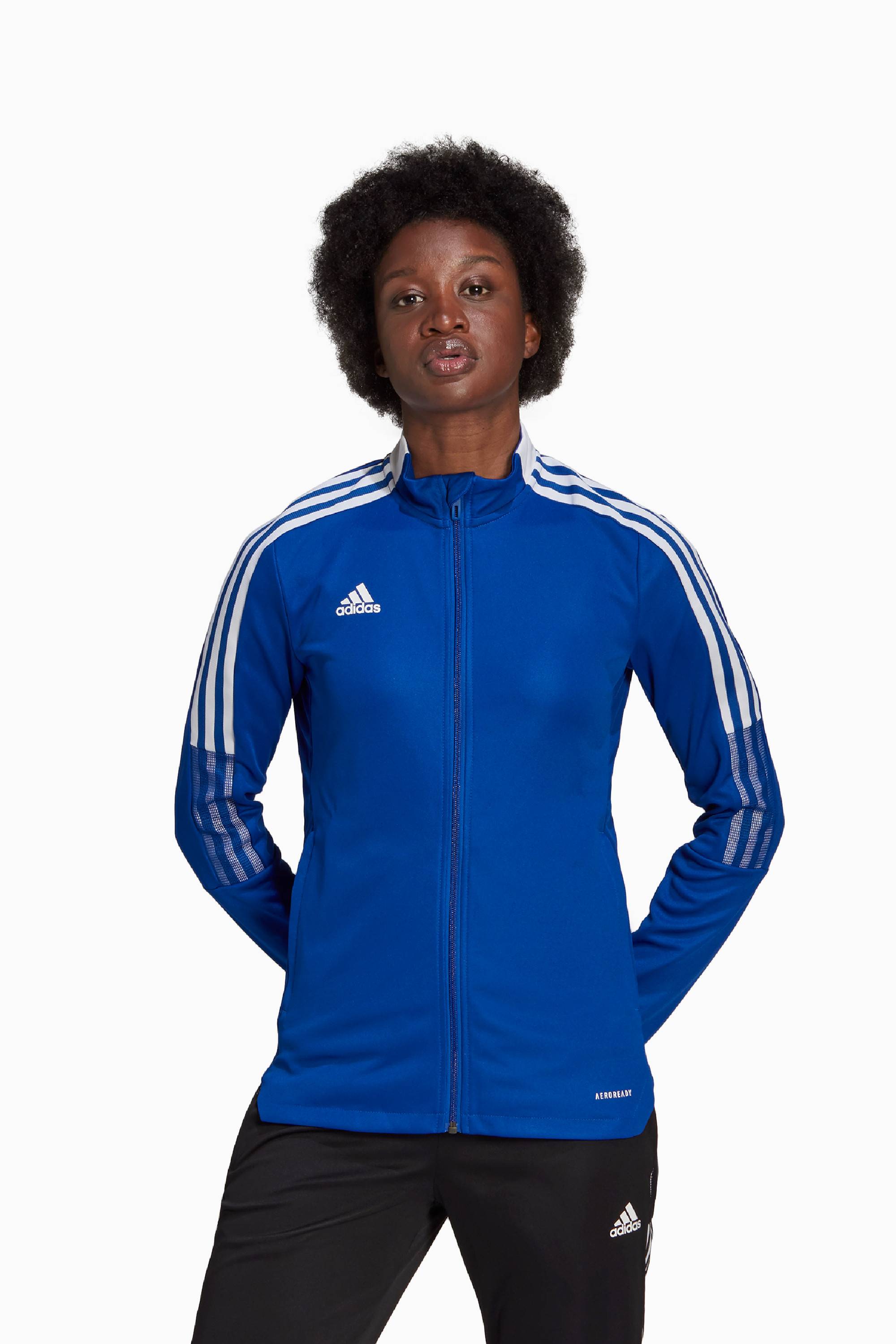 Bluza adidas Tiro 21 Track Damska - Niebieski