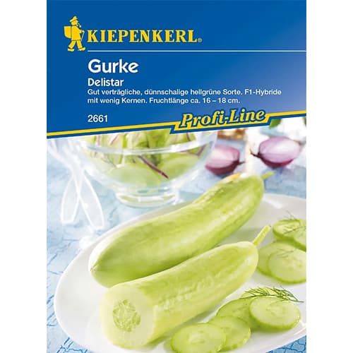 1 szt, Uborka Delistar F1 - Magok: Mod de ambalare: 1 db