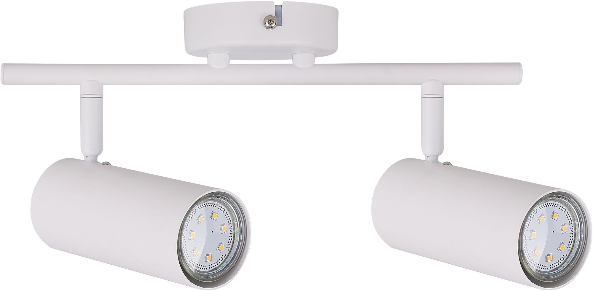 Candellux Colly lampa podsufitowa 2x15W biała 92-01610
