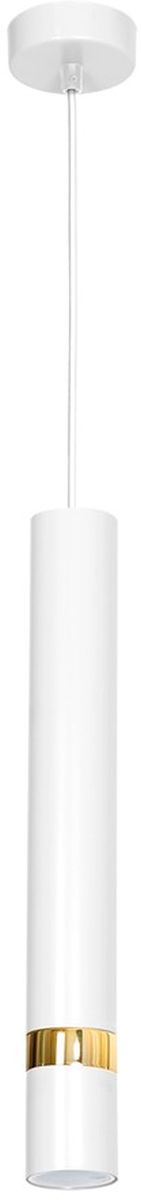 Milagro Joker lampa wisząca 1x8W biało/złota MLP6081