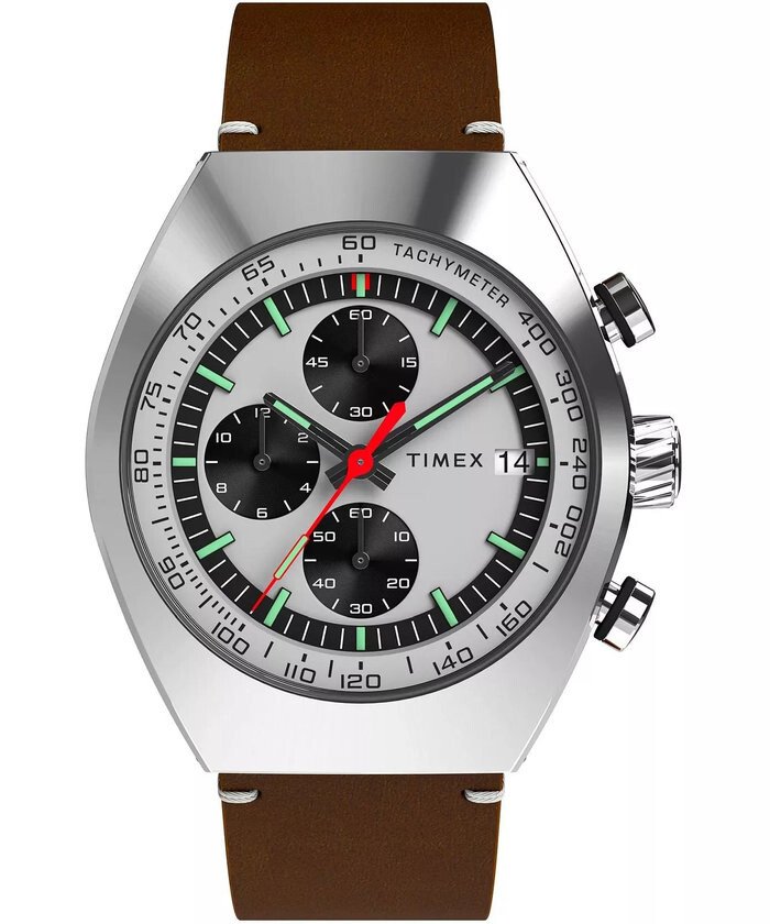Zegarek męski Timex Trend Legacy Tonneau Chronograph TW2W50100
