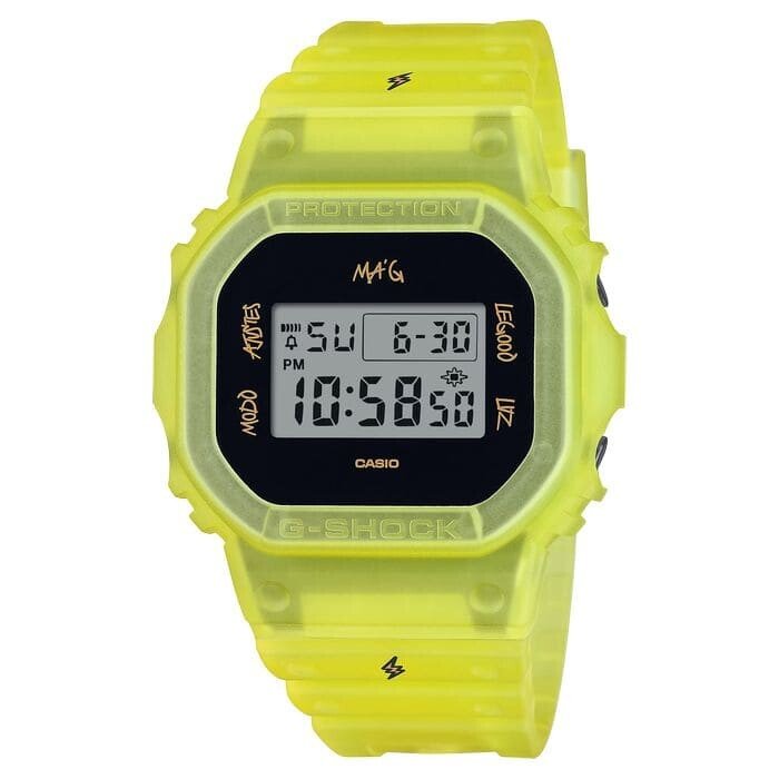 Zegarek unisex Casio G-Shock J BALVIN COLLAB. DWE-5600JB-1A9ER