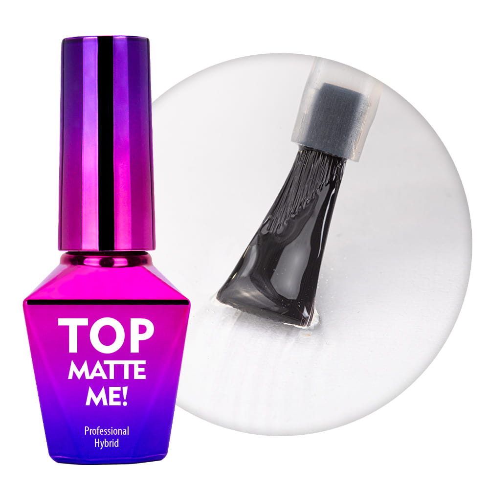 Top nawierzchniowy matujący no wipe bez przemywania MollyLac Matte Me 10 g
