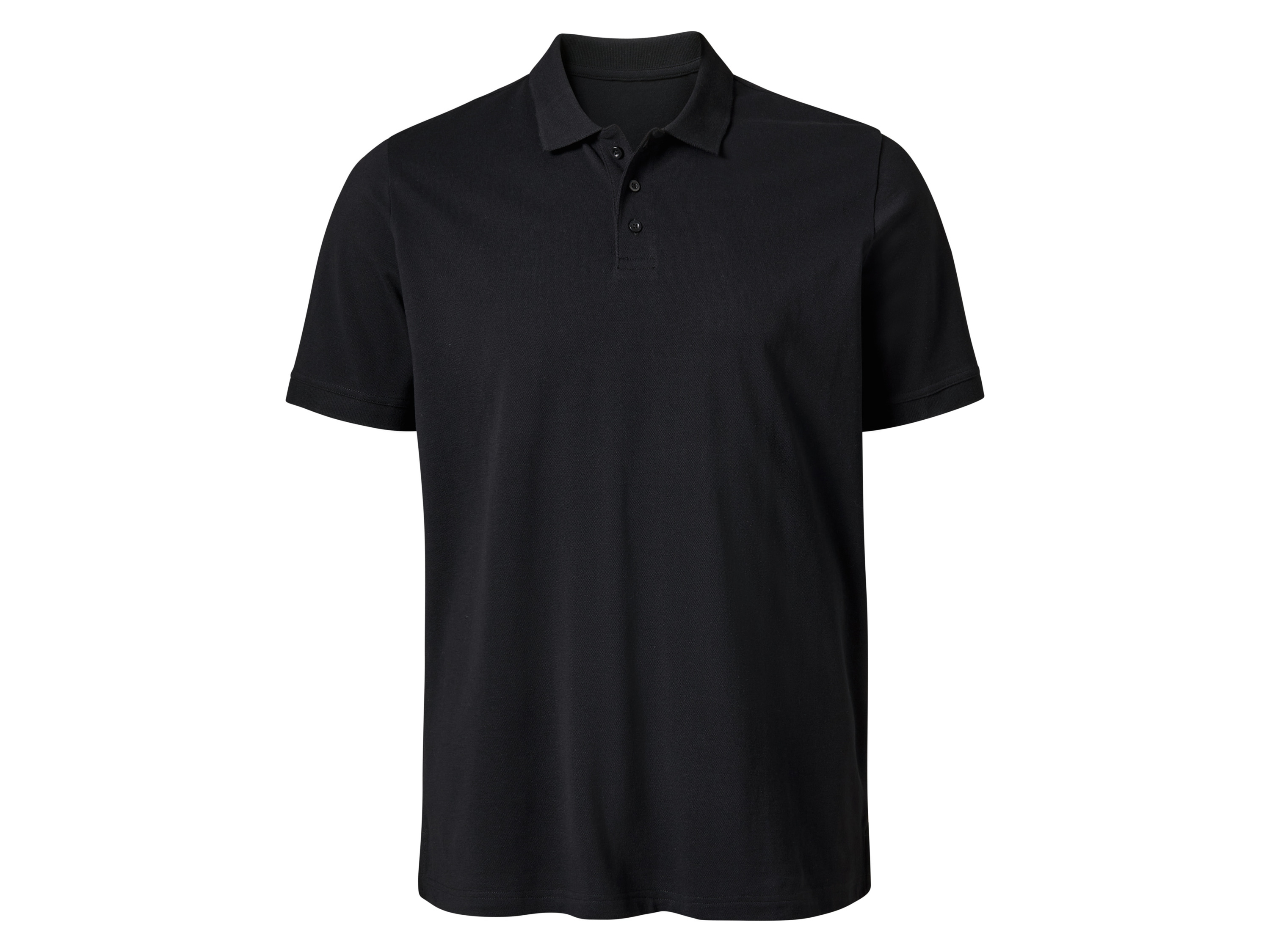 esmara Men Koszulka polo męska Plus Size XXL Czarny, 3XL 64/66