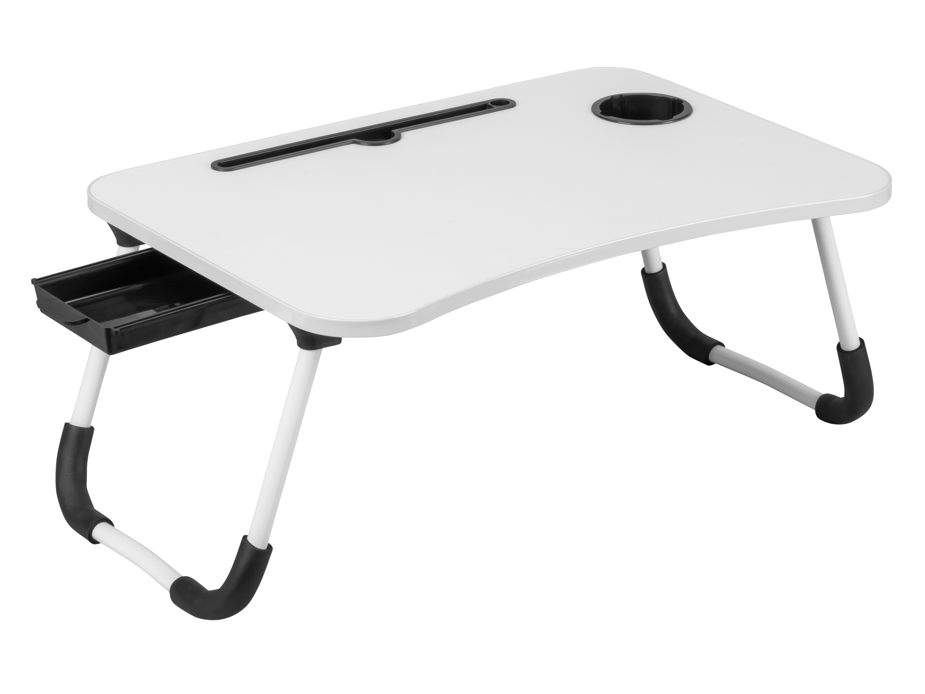 Livarno home Składany stolik pod laptop Biały