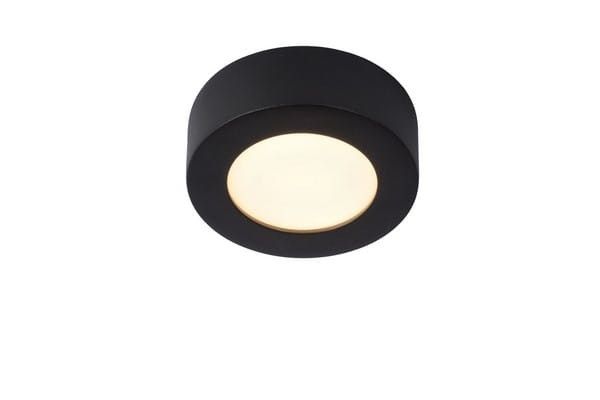 Plafon Lucide Brice czarny LED 8W 3000K 827lm IP44 wym: 3,9 x 11,7 x 11,7 cm aluminium - 1 szt.