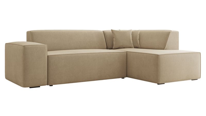 Narożnik MIRJAN 24 Lordin Premium prawy piaskowy 1 szt.