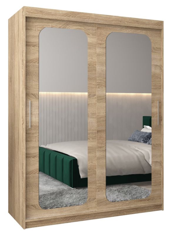 Szafa przesuwna Garderoba Abiks PROMO T3 150 sonoma/sonoma 1 szt.