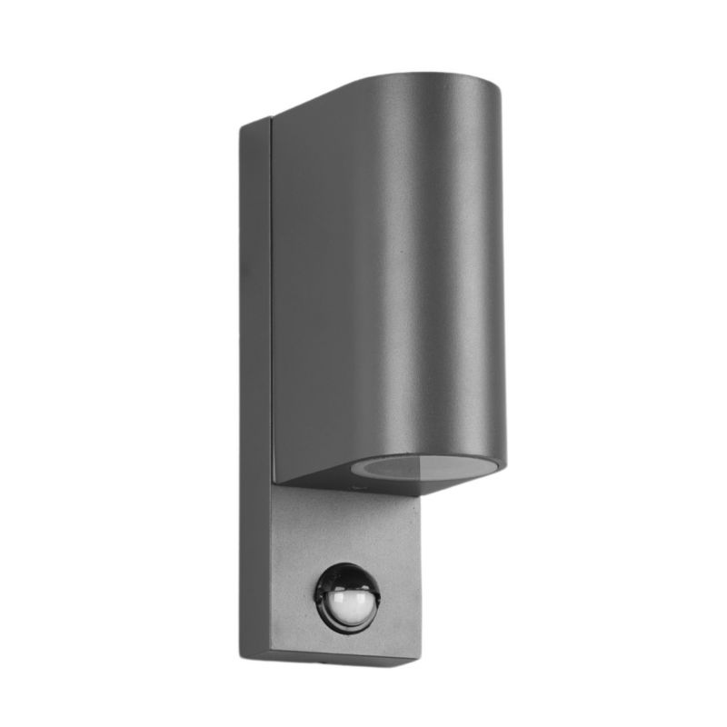 Kinkiet zewnętrzny z czujnikiem Trio Roya antracyt góra i dół 2 x GU10 x 35W IP44 wym: 22 x 7 x 11,8 cm - 1 szt.