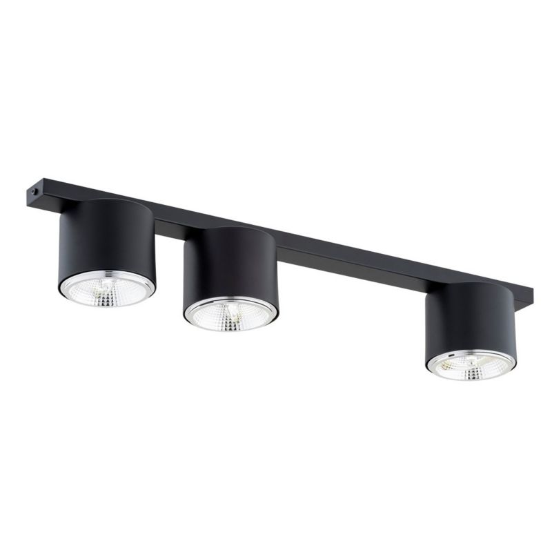 Oprawa sufitowa spot Emibig Nano czarny 3 x ES111 x 15W IP20 wym: 11,5 x 70 x 11,5 cm - 1 szt.