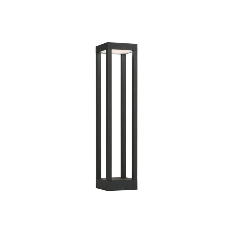 Lampa ogrodowa stojąca Nowodvorski Lighting Structure Led czarna LED 13W 3000K 820lm IP54 wym: 50 x 11 x 11 cm aluminium - 1 szt.