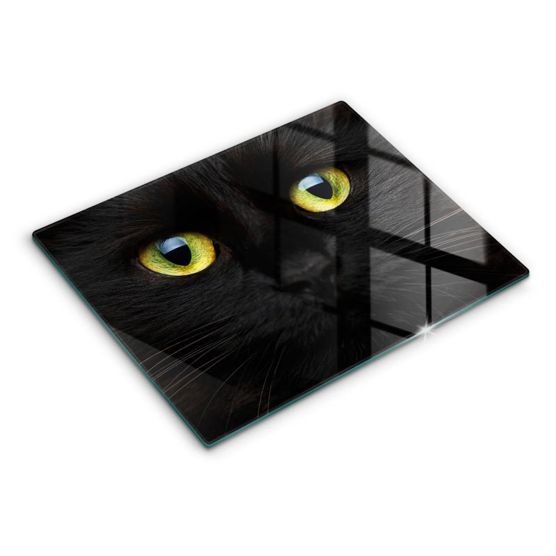 Szklana deska do krojenia Wallfluent 52x40 cm Zwierzę kocie oczy 1 szt.