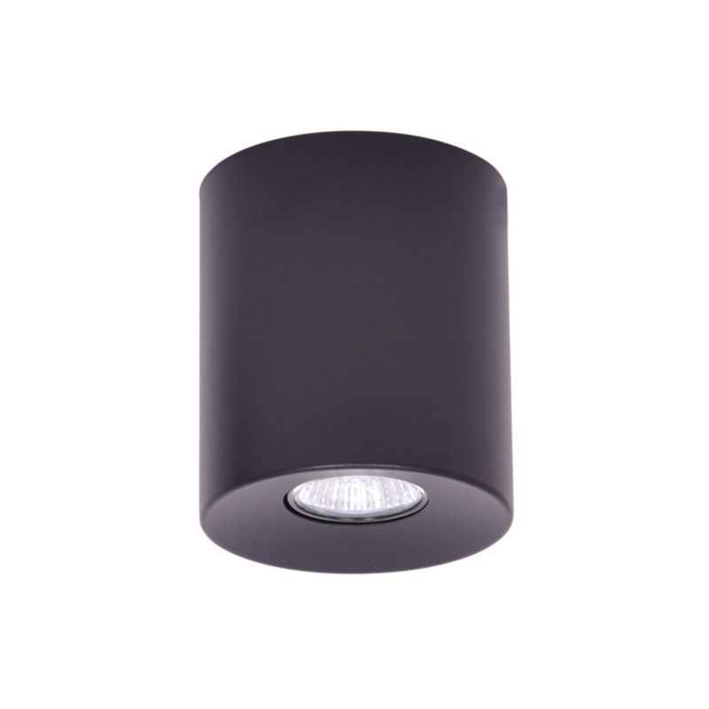 Spot sufitowy Kaja Horn czarny 1 x GU10 x 10W IP20 wym: 11 x 11 cm - 1 szt.