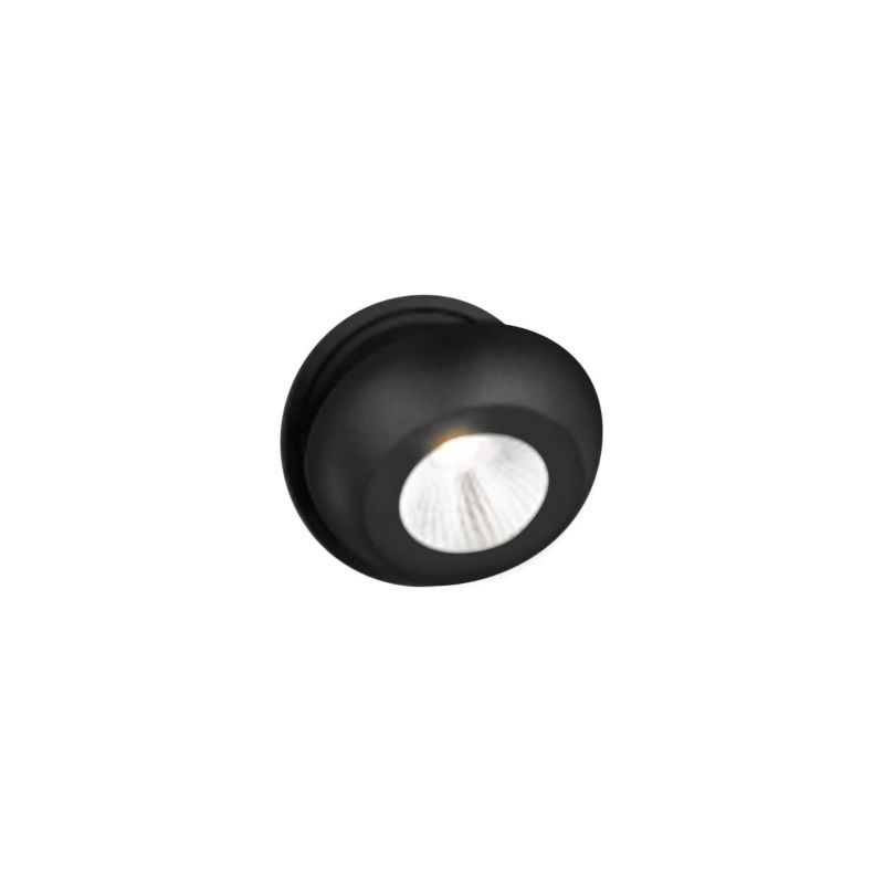 Kinkiet ścienny Milagro Flare czarny LED 10W 3000K 700lm IP20 wym: 11 x 11 x 7 cm - 1 szt.