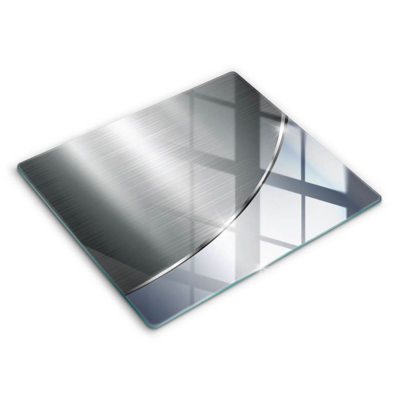 Szklana deska do krojenia Wallfluent 60x52 cm Wzór metalowa abstrakcja 1 szt.
