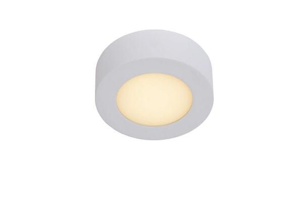 Plafon sufitowy Lucide Brice biały LED 8W 3000K 537lm IP44 wym: 3,9 x 11,7 x 11,7 cm akryl - 1 szt.