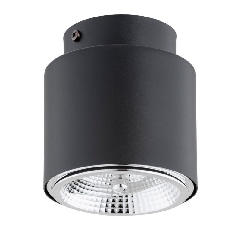 Oprawa sufitowa Emibig Nano czarny 1 x ES111 x 15W IP20 wym: 12 x 11,5 x 11,5 cm - 1 szt.