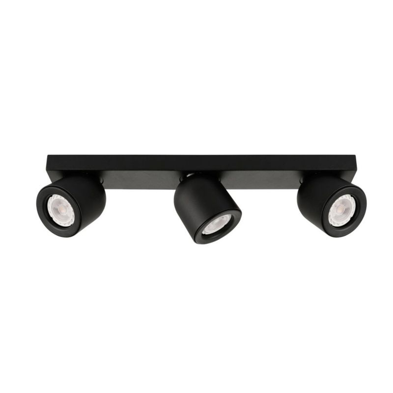 Lampa sufitowa wisząca Italux Nuora 4820 czarna 46.5 cm szerokości 3xGU10 x 35W 1 szt.