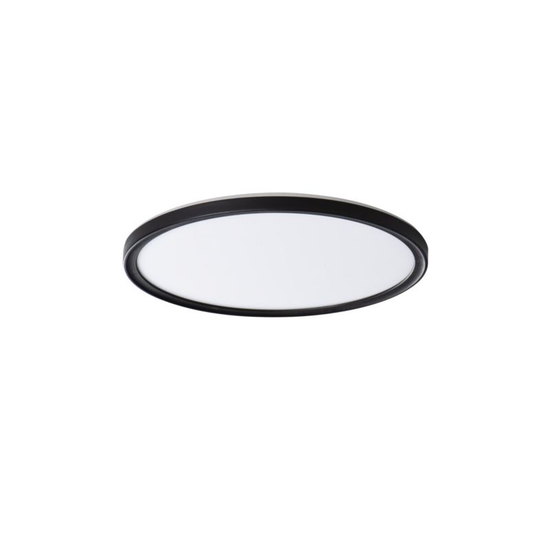 Plafoniera LED LightLogic LL PLAFON02 O 11,8W B 66166 czarna 1260lm okrągła 1 szt.