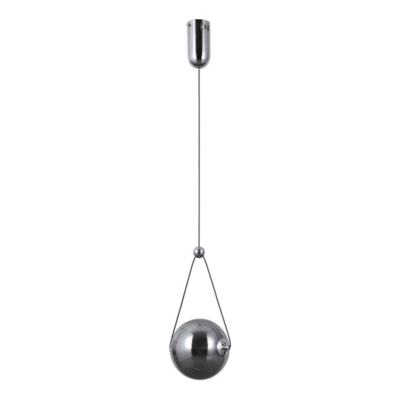 Lampa wisząca Italux Rastia 6173 chromowana dymiona nowoczesna wbudowany LED 6W 1 szt.
