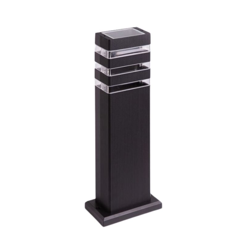 Lampa ogrodowa stojąca Ecolight Słupki czarna 1 x GU10 x 35W IP44 wym: 40 x 11 x 6,5 cm - 1 szt.