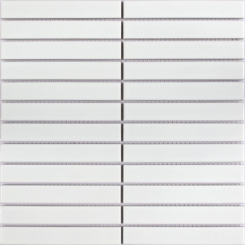 Mozaika GoodHome Luisa 30 x 30 cm finger white
