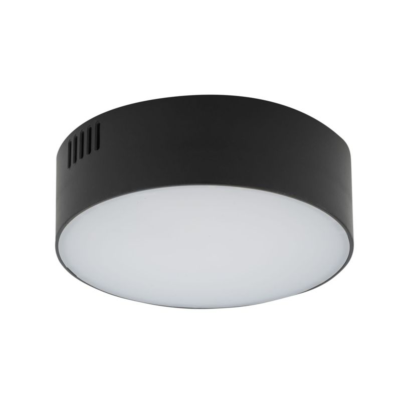 Plafon sufitowy nowoczesny Nowodvorski Lighting Round czarno-biały LED 15W 4000K 1300lm IP20 wym: 4 x 11 x 11 cm - 1 szt.