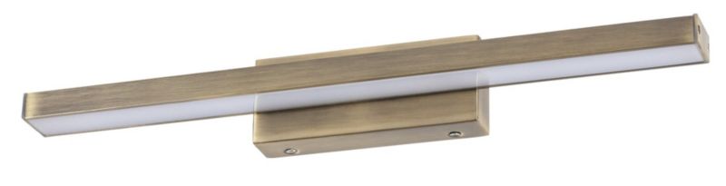 Kinkiet ścienny Rabalux John brązowo-biały nad lustro LED 18W 4000K 1300lm IP44 wym: 8 x 62,7 x 7 cm - 1 szt.