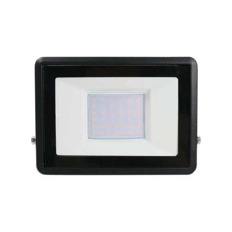 Naświetlacz LED V-TAC czarny LED 30W 6400K 2340lm IP65 wym: 11,7 x 17,7 x 5,6 cm aluminium - 1 szt.